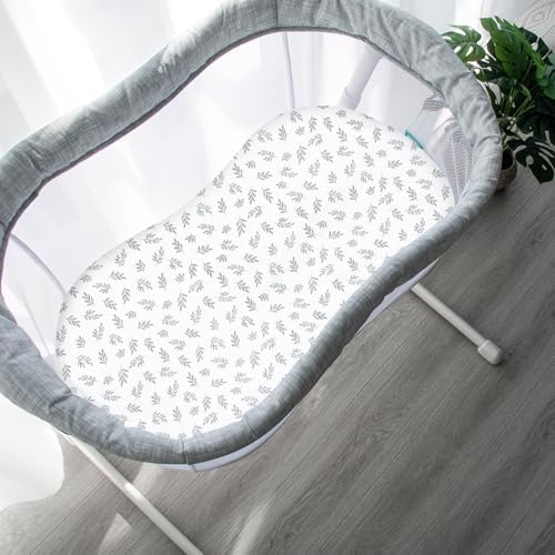 Baby Bassinet Sheets 4 Pack Compatible - Image 4