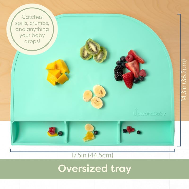 UpwardBaby Rectangular Silicone Placemat - Image 3