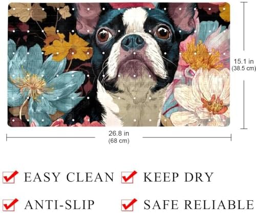 Shower Mat Bathtub Mat, 26.8x15.1 inch, Non-Slip Bath Mat - Image 4