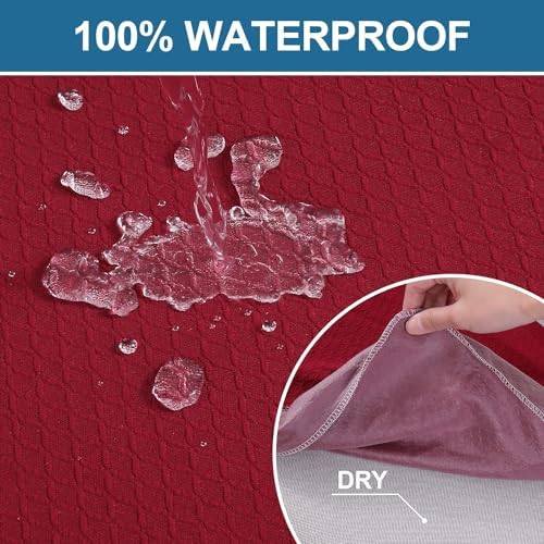 Smiry Waterproof Seat Covers for Dining Room Chairs - Image 3