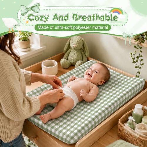 2 Pack Silly Goose Baby Changing Pad Covers - Image 7