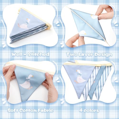 Hahafelt Goose Fabric Banner 1st Birthday Decor - Image 3
