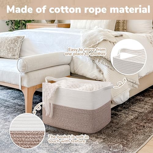 Goodpick 50L Large Woven Storage Basket - Image 5