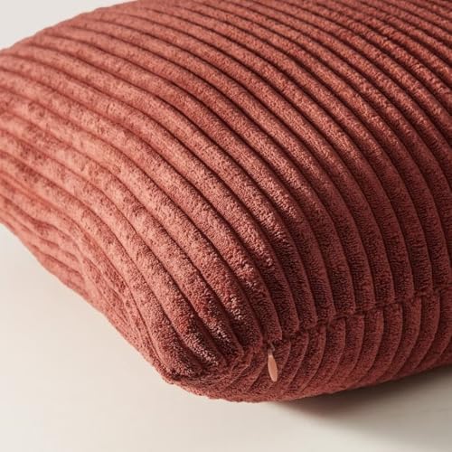 Topfinel Fall 20x20 Set of 4 Couch Decorative Pillow Covers, Modern Burnt - Image 2