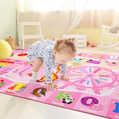 BENRON 3x5 Playroom Rug for Kids Washable, Play Mat - Image 4
