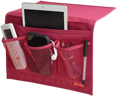 Bedside Caddy, Table Cabinet Storage Organizer, 4 Pockets by DuomiW