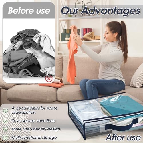 24 Pack Clear Storage Bags - Image 6