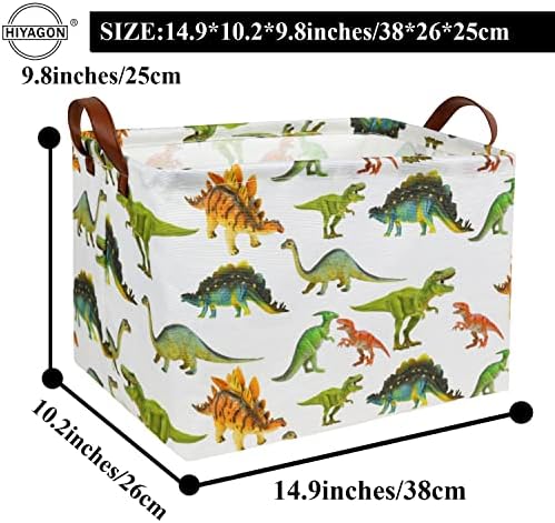 Rectangular Dinosaur Basket Baby Kids Storage Basket - Image 6