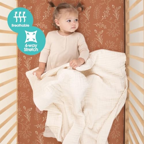 BROLEX Baby Fitted Crib Sheets: Kid Crib Sheets - Image 4