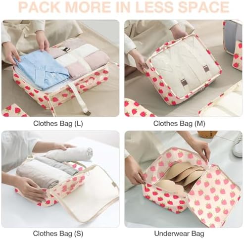 8 Set Packing Cubes for Suitcases, Packing Cube - Image 4