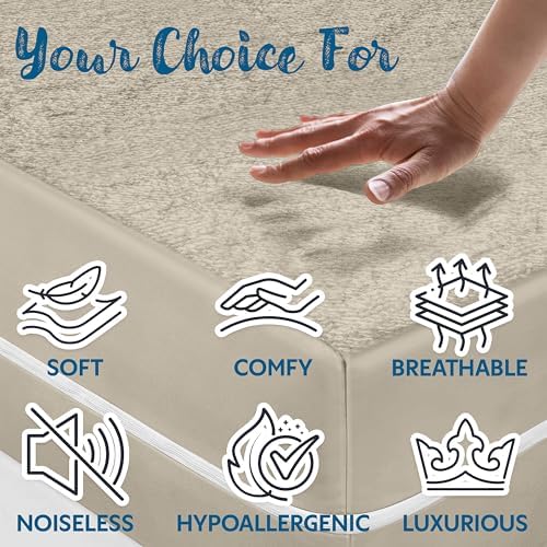 Guardmax Sleeper Sofa Mattress Encasement Zippered, 100% Waterproof Mattress - Image 7