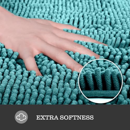 Yeaban Toilet Rugs U-Shape 20"x24" - Image 3