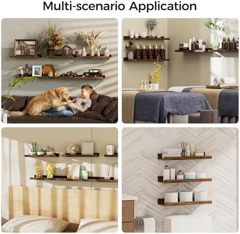 upsimples Floating Shelves for Wall Decor and Storage - Image 5