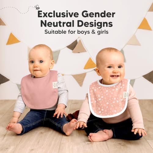 KeaBabies 8-Pack Organic Baby Bibs - Image 6