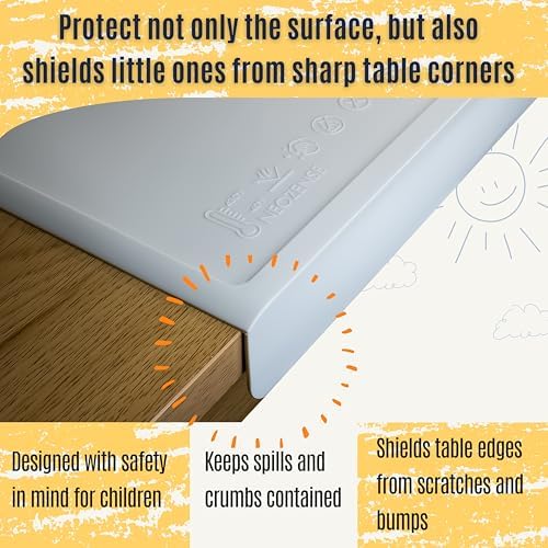 Silicone Craft Mat for Painting, PlayDoh and Art Projects - Image 2