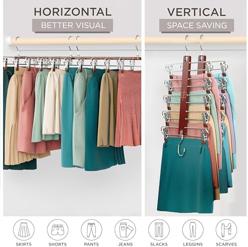 MORALVE Skirt Hangers Space Saving - Image 4