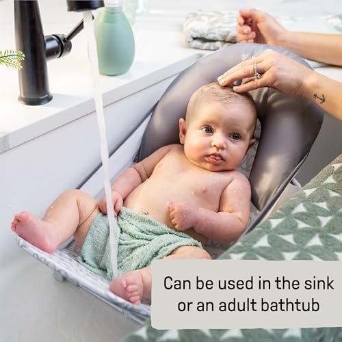 Ingenuity Foldaway 2-Position Baby Bath Seat, Adjustable Support - Image 2