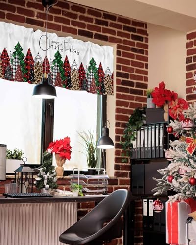 Merry Christmas Valance Curtains - Image 4