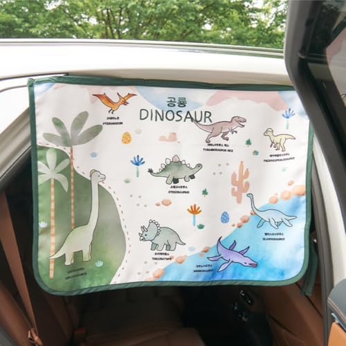 Magnetic Car Sun Shade Curtain for Side Window – Sun Blocker and UV Protector - Image 4
