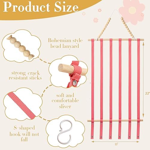 YOcity Bow Holder for Girls Hair Bows Baby Headband Holder - Image 3