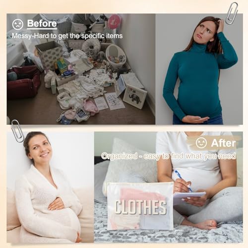 3pcs Hospital Bag Organizing Pouches - Image 4
