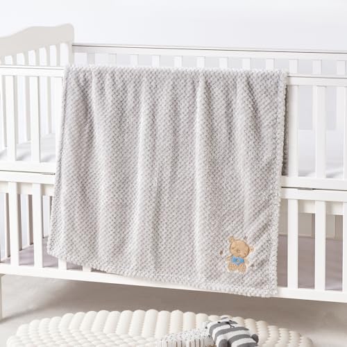 CREVENT 2Pcs 30''X40'' Cute Cozy Fluffy Warm Baby Blankets - Image 3