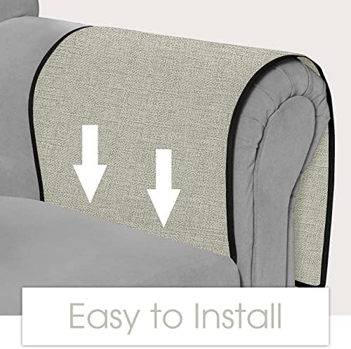 Joywell Remote Control Holder Armchair Caddy Armrest Organizer Silver Grey - Image 4