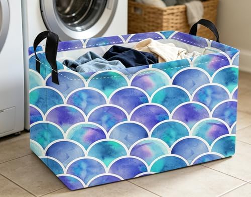 Essme Rectangular Girl Basket, Kids Storage Bins Organizer - Image 3