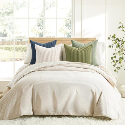Topfinel Summer Pillow Covers 16x16 Pack of 4 Decorative 16x16 Inch Velvet Boho - Image 6