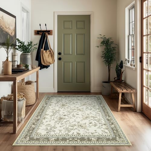 Modern Washable Entryway Rug - Image 7