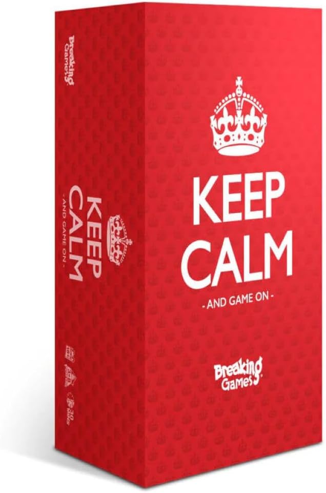 Keep Calm - Hilarious Party Game for Friends and Family - Ideal for Game Night - Ages 17+, 3-8 Players