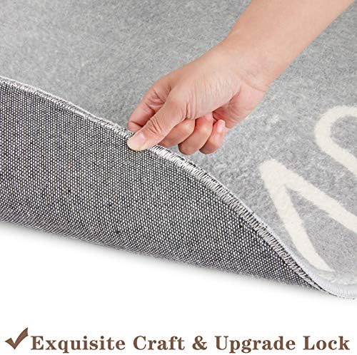 Topotdor Round ABC Area Rug, 40 Inch Soft Floor Carpet - Image 5