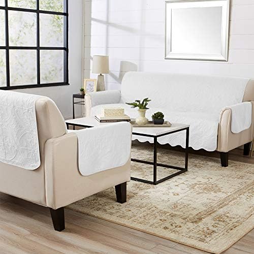 Great Bay Home Reversible Loveseat Cover - Image 5