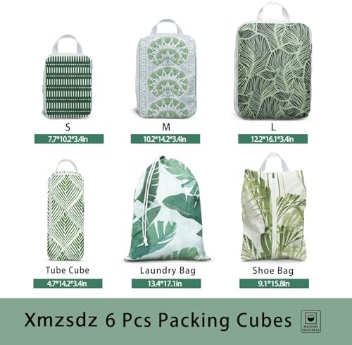6 Pcs Compression Packing Cubes, Packing Cubes - Image 2