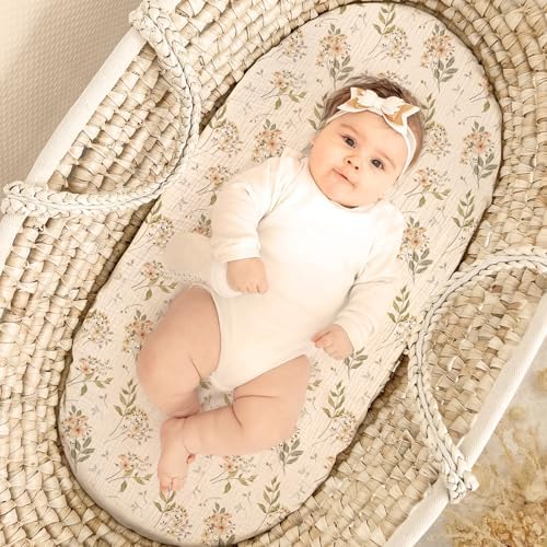 lulumoon Muslin Bassinet Sheets - Image 3