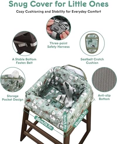 Baby High Chair Cover Restaurant - Image 4