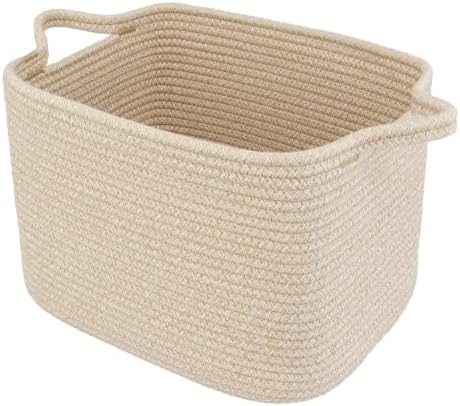 XUANGUO Woven Cotton Rope Storage Basket by XUANGUO
