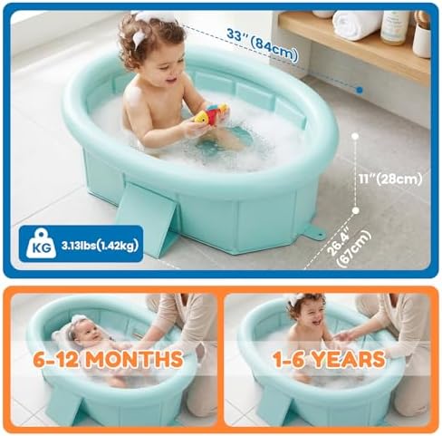 Orzbow Portable Toddler Bathtub - Image 2