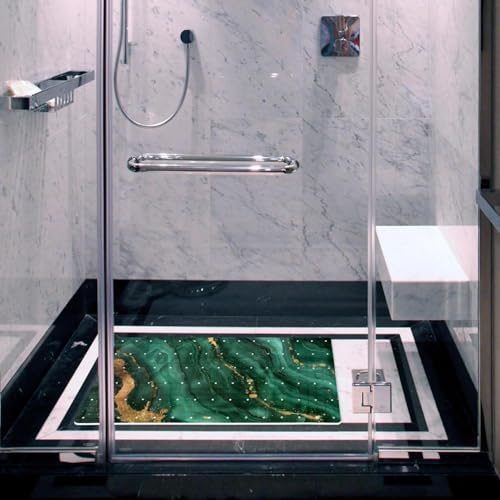 Non Slip Shower Mat Bathtub Mat 15.1x26.8 Inch, Quick Dry Bath Mat - Image 5