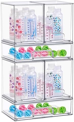 Sorbus Baby Bottle Organizer, Stackable Design by Sorbus