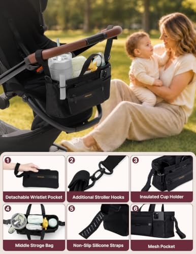 Momcozy Stroller Organizer - Image 2
