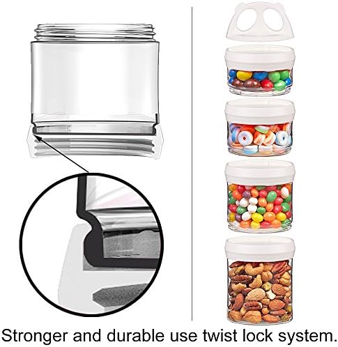 SELEWARE Stackable Snack Containers - Image 2