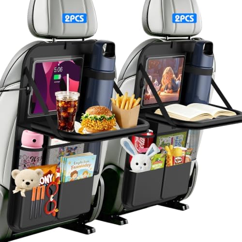 Car Backseat Organizer with Foldable Table Tray by Unknown