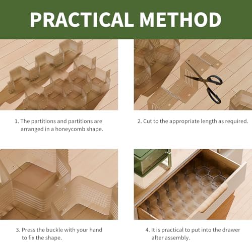 Honeycomb Separator Adjustable Drawer Organizer Divider - Image 5