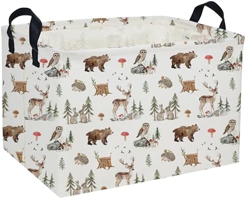 Rectangle Animal Basket Cute Storage Bin Organizer Box by DDBASKET