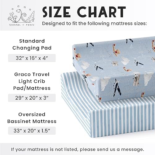 Sorrel + Fern Baby Changing Pad Cover - Image 5