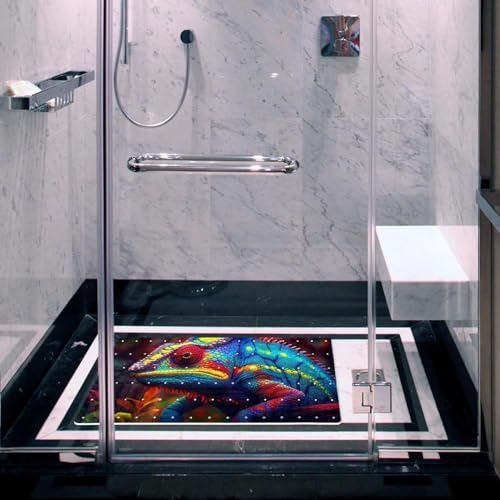 Shower Mat Non Slip, Chameleon Anti Slip Bath Mat - Image 6