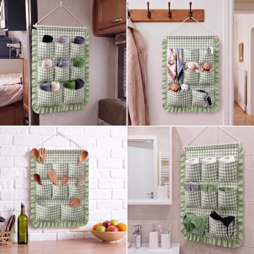Amyhill Gingham Wall Hanging Organizer - Image 5