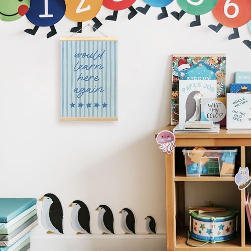 TLESKE Blue Funny Classroom Wall Art Decor Poster Hanger Frame 12x16 994 - Image 2