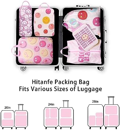 6 Pcs Compression Packing Cubes, Packing Cubes - Image 4